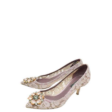 dolce gabbana lilac pumps|dolce gabbana denim heels.